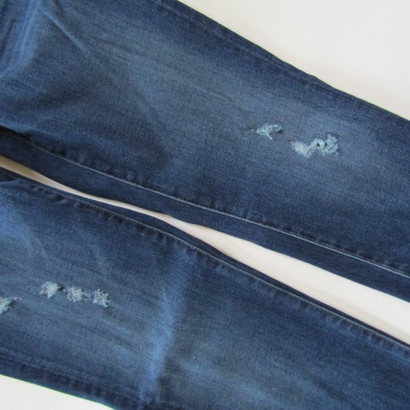 Paradise Mine Slim Boyfriend Distressed Jean, Dark - Picture 3 of 12